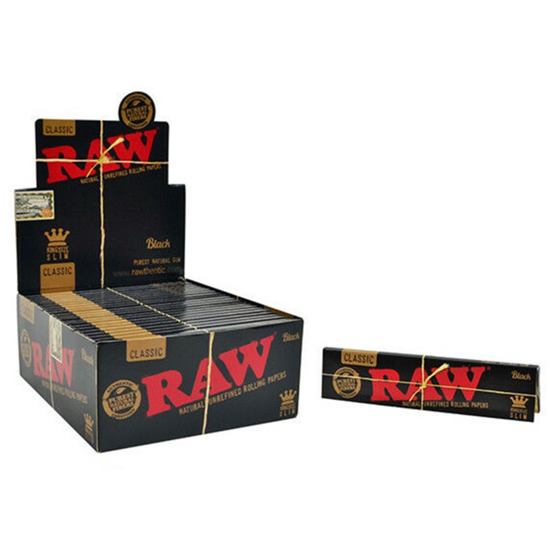 Feuilles A Rouler RAW BLACK EDITION