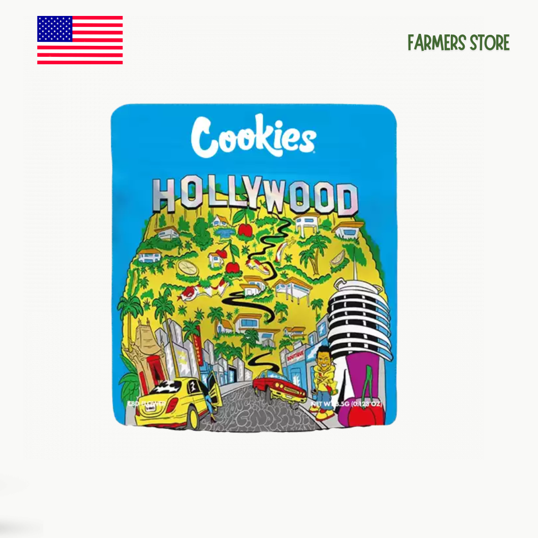 FLEURS CBD COOKIES USA - 3.5GR HOLLYWOOD