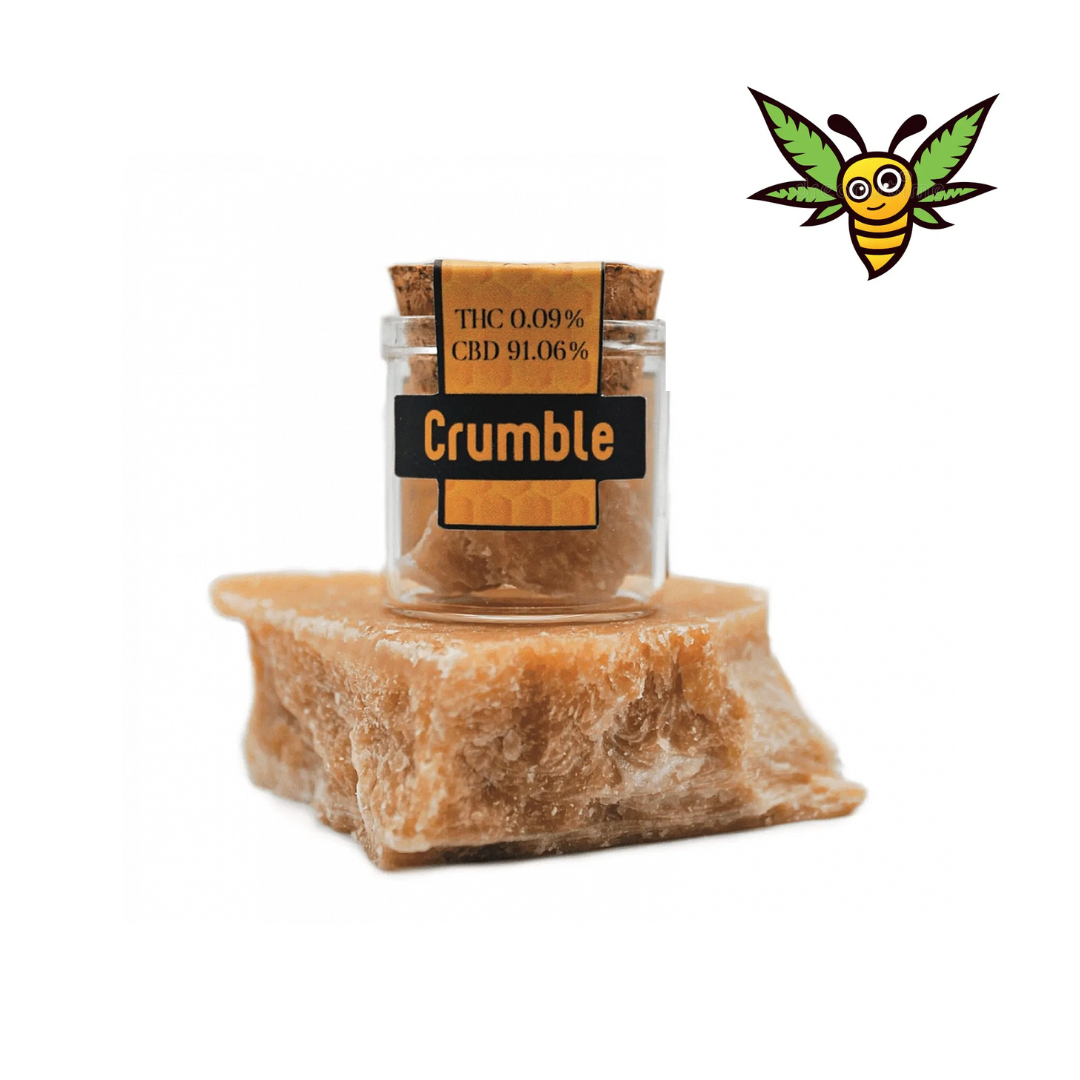 New York Cheese Diesel - Crumble Live Rosin Cheesy 91% CBD